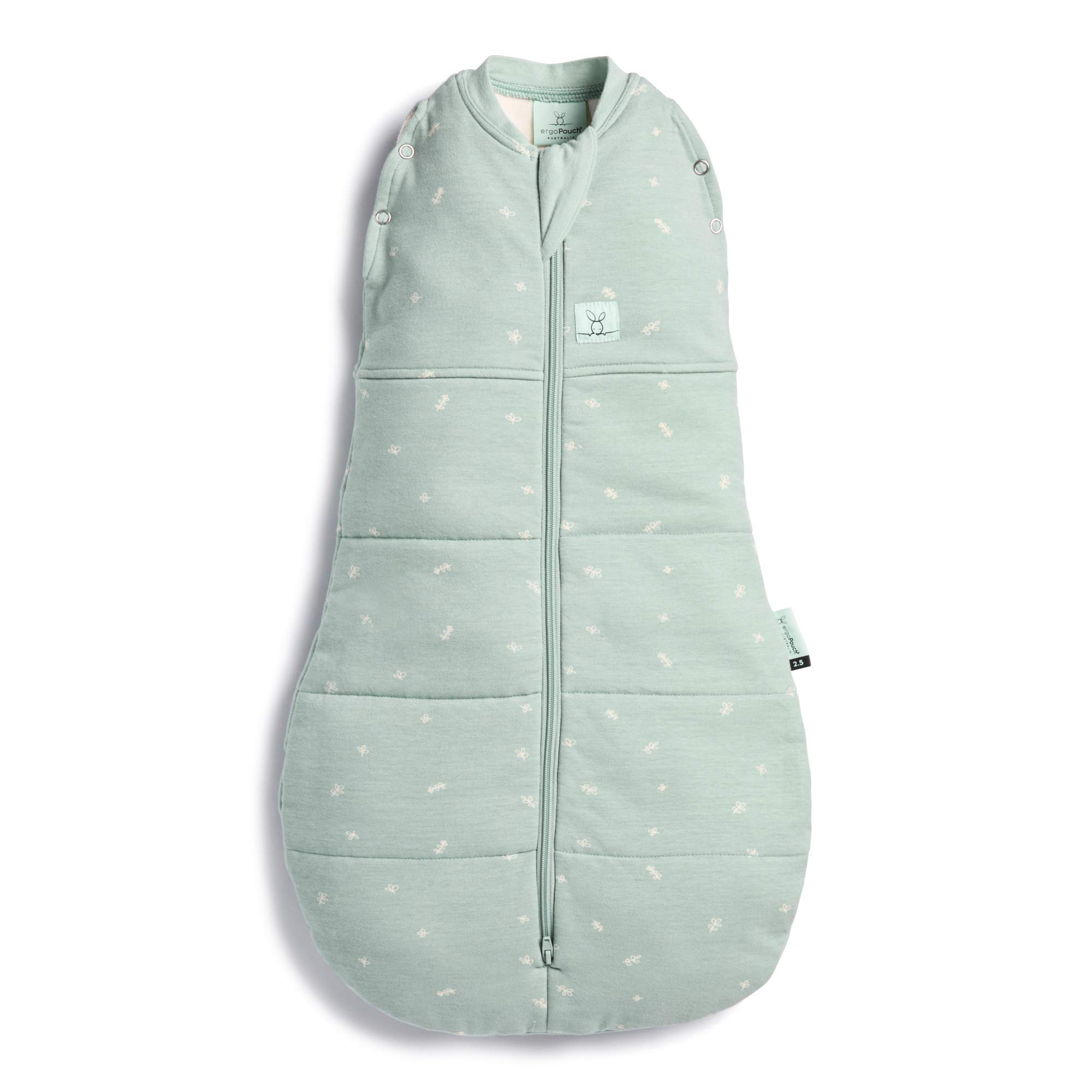 ergoPouch Organic Cotton Cocoon Swaddle Bag, 2.5 TOG for Babies 3-6 Months,  Sage – RissaBaby Nursery